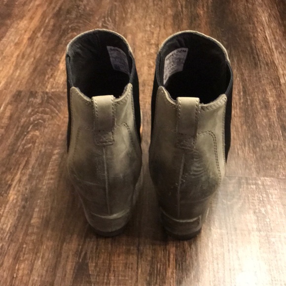 Sorel Lea wedge boots in Dark gray - Picture 5 of 6